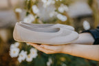 Barefoot Knit Ballet Flats Softy Beige