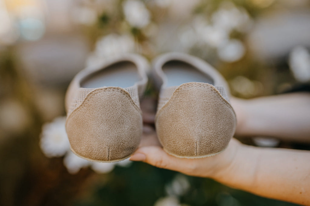 Comfort Knit Ballet Flats Softy Beige