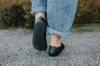 Barefoot Knit Ballet Flats Softy Black