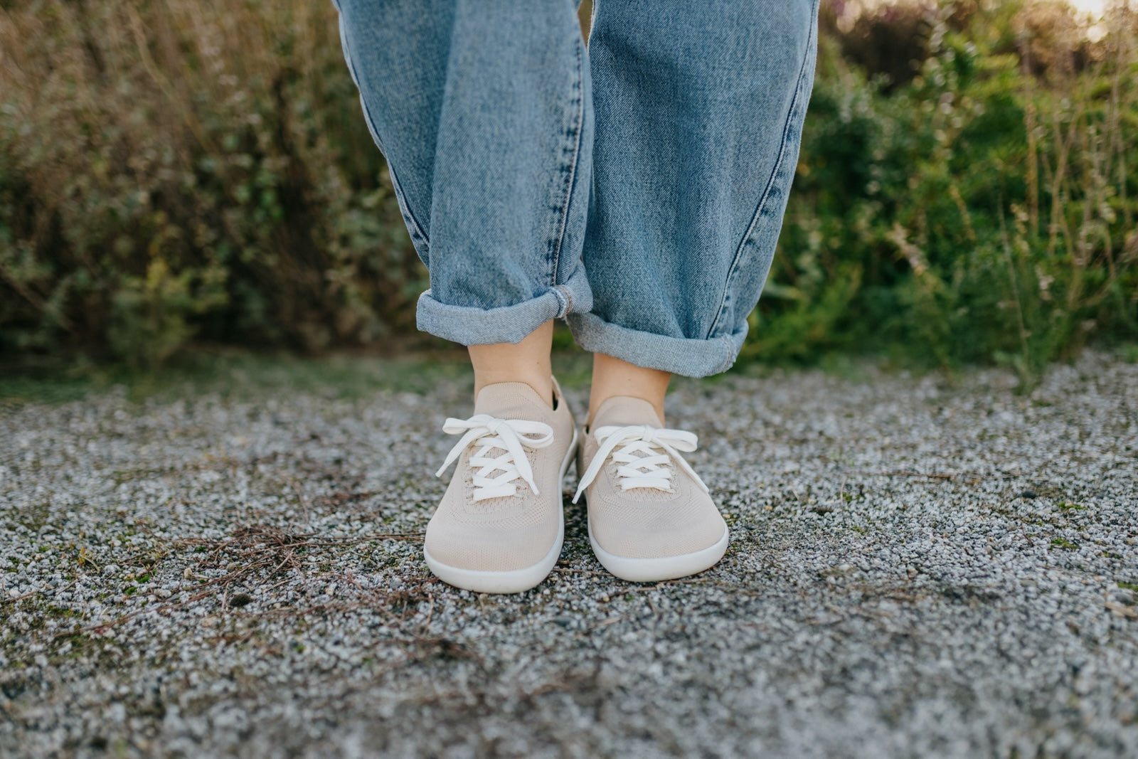 Comfort Knit Sneakers Softy Beige