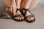 Barefoot Sandals Hava Sparkle – Black