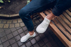 Vida barefoot white sneakers