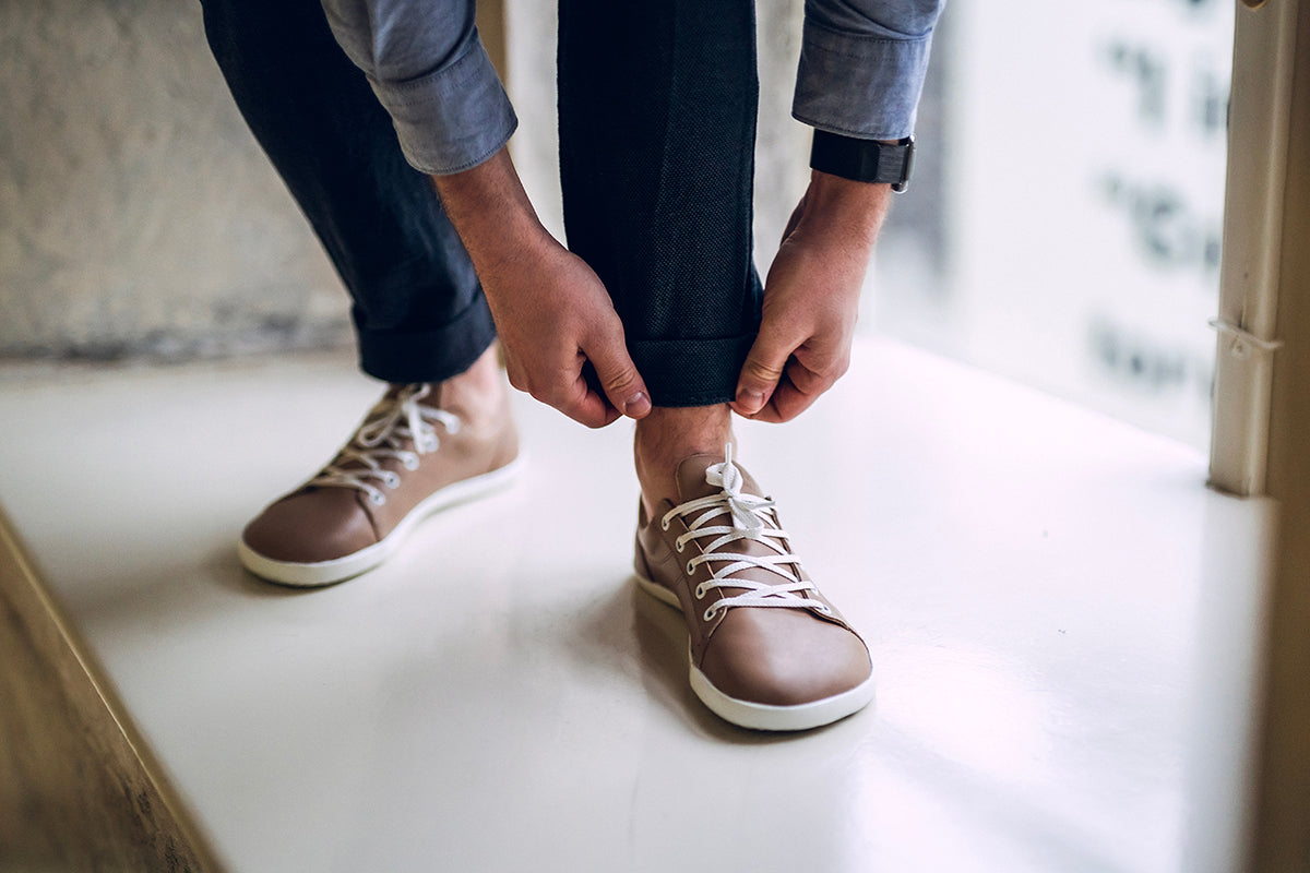 Vida barefoot beige sneakers