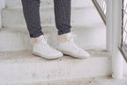 Tara Winter Barefoot Sneakers – White