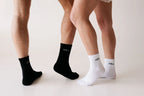 Aira Basics Foot Shaped Socks - Crew - Black