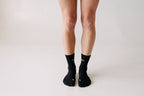 Aira Basics Foot Shaped Socks - Crew - Black