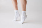 Aira Basics Foot Shaped Socks - Crew - Black