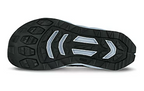 Black and blue Altra Women's Superior 6 trail running shoe with rugged sole and tread pattern.