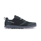 Black Altra Superior 7 athletic shoe with gray sole and mesh upper design.
