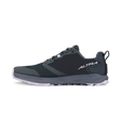 Black Altra Women's Superior 7 athletic shoe with mesh upper and white sole.