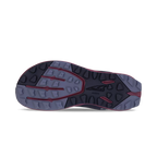 Dark blue Altra Women's Superior 7 trail shoe outsole with black and red grip pattern.