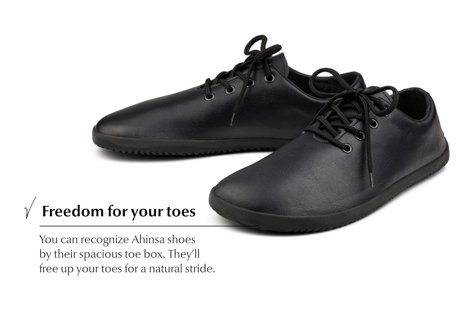 Ananda Barefoot Casual Shoes – Black