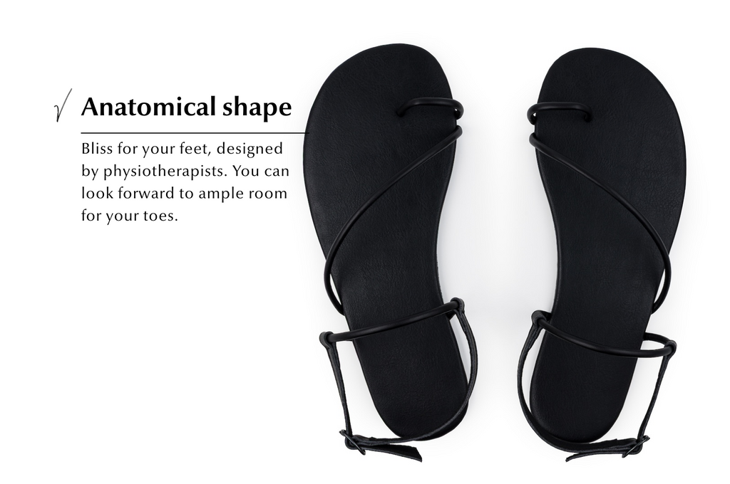 Barefoot Sandals Aura Black