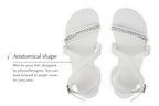 Comfort sandals Hava Preciosa white