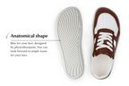 Barefoot Sneakers Yuva Brown & White
