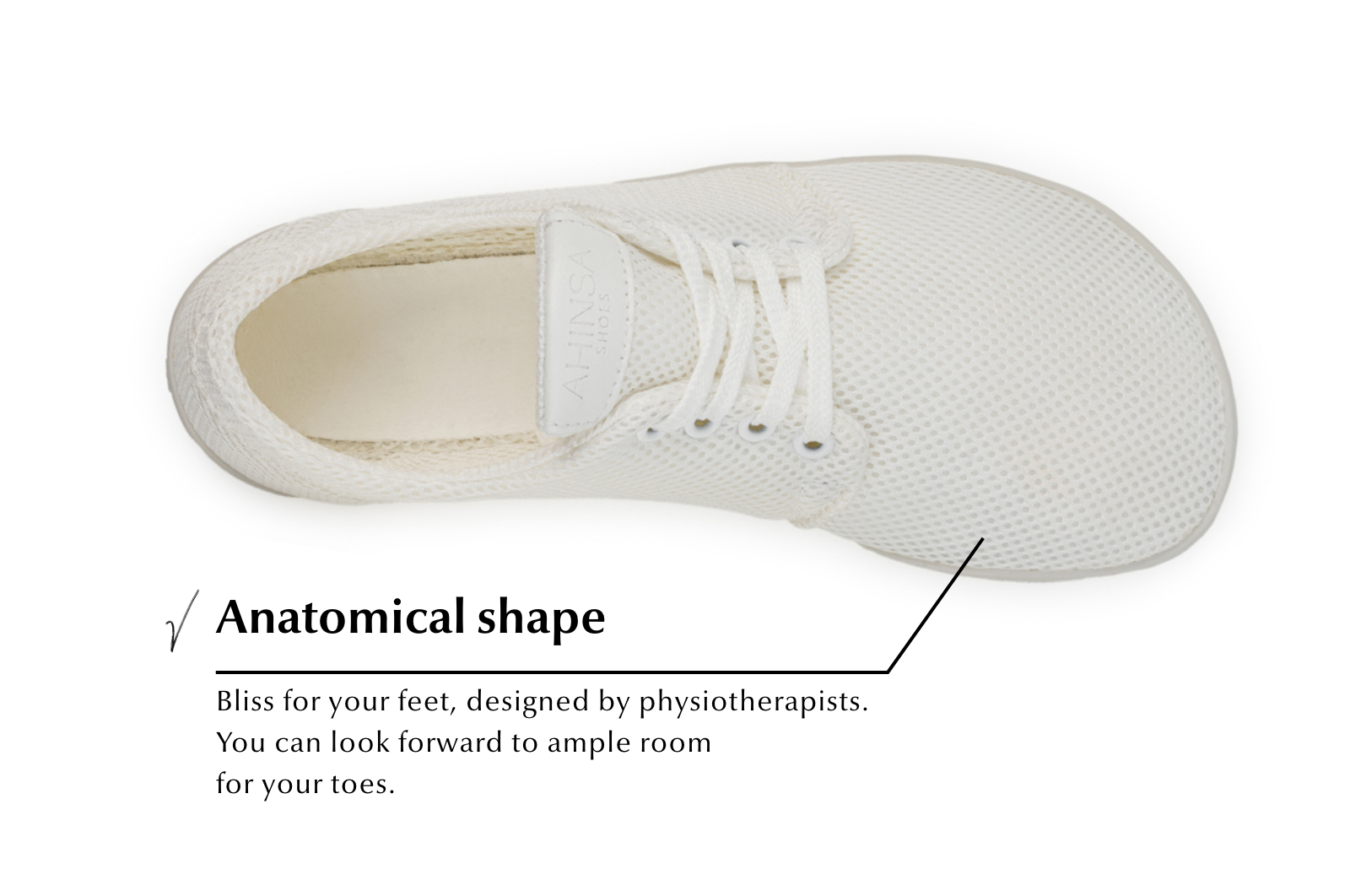 barefoot sneakers AirNet white