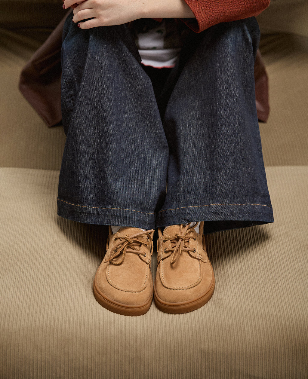 ZERO BOAT SUEDE TAN