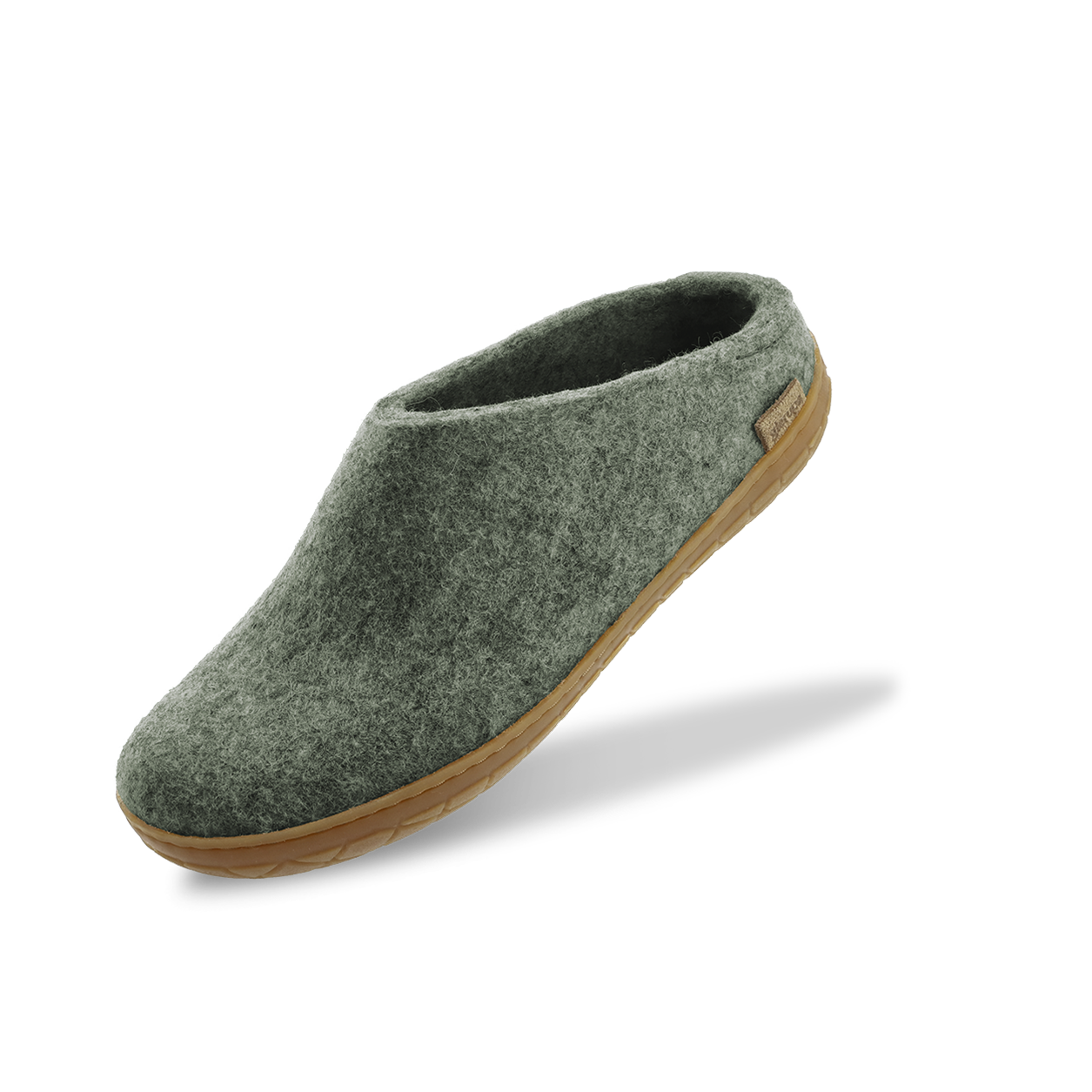 Slip-on with natural rubber sole - honey - Moss