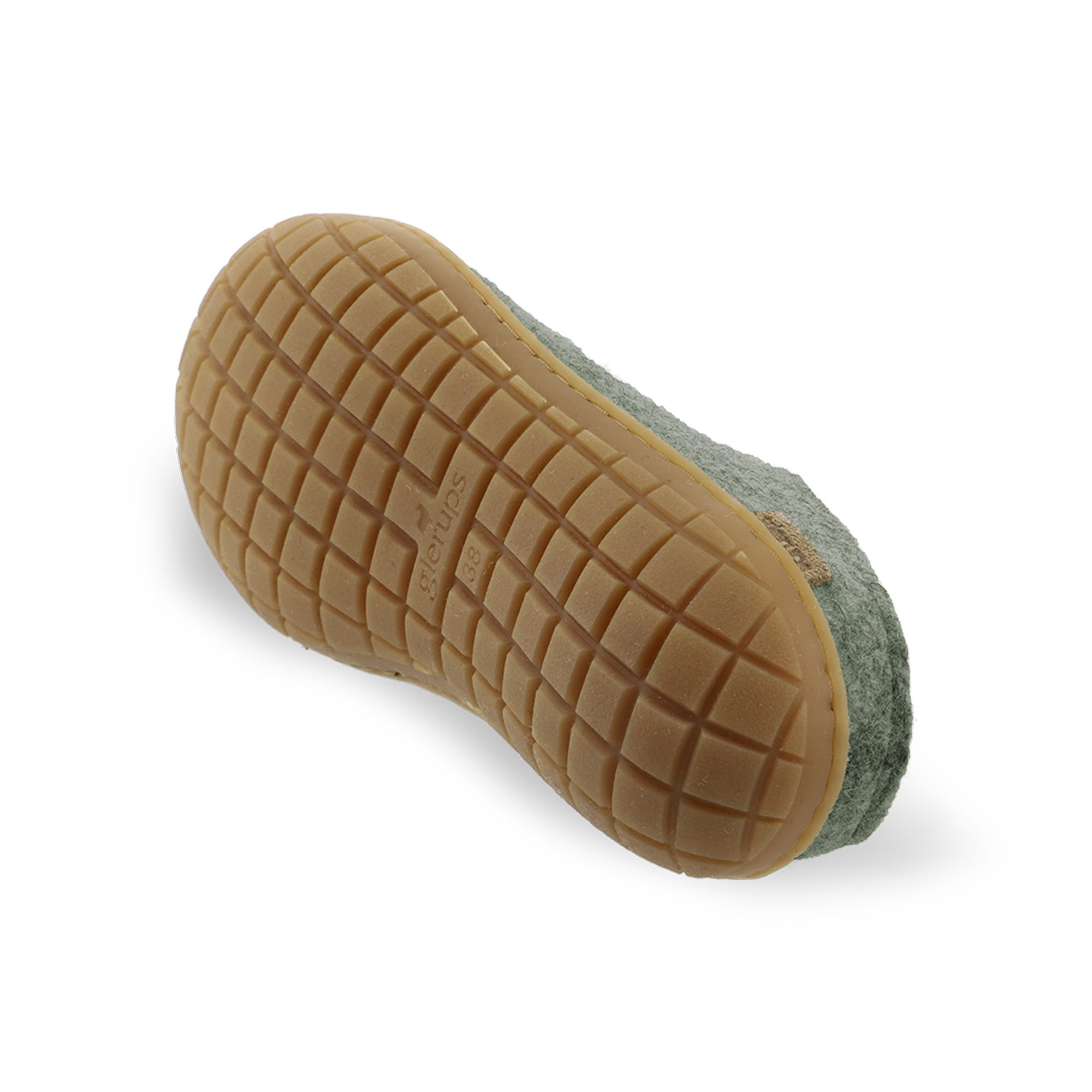 Slip-on with natural rubber sole - honey - Moss