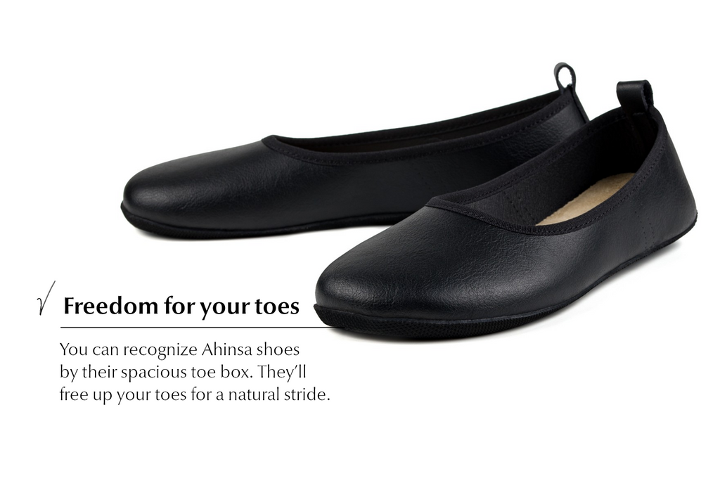 Ananda Narrow Barefoot Dress shoes - Black