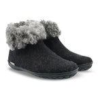 Boot with wool shaft - Limited edition - Charcoal