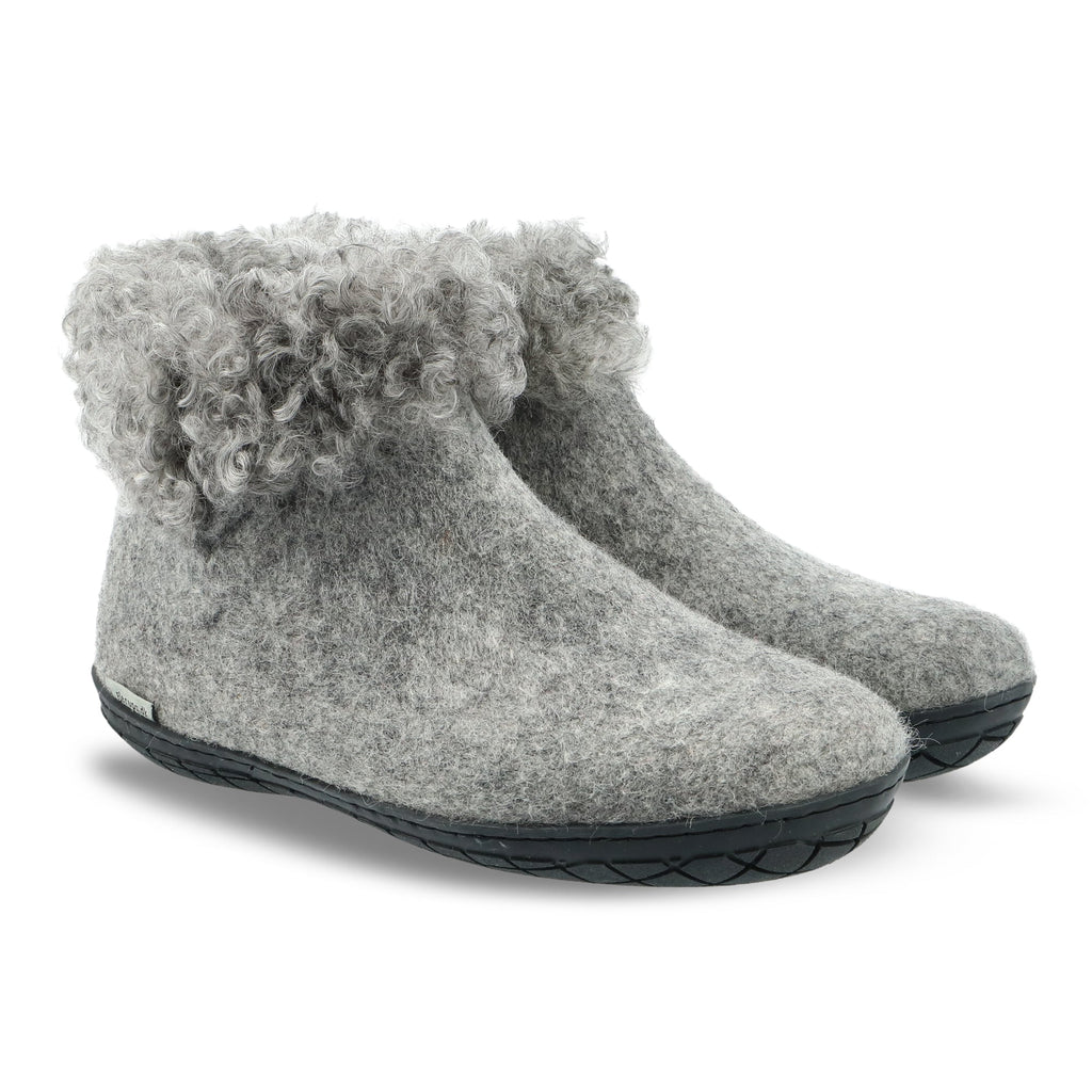 Boot with wool shaft - Limited edition - Grey