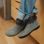 Boot with wool shaft - Limited edition - Grey
