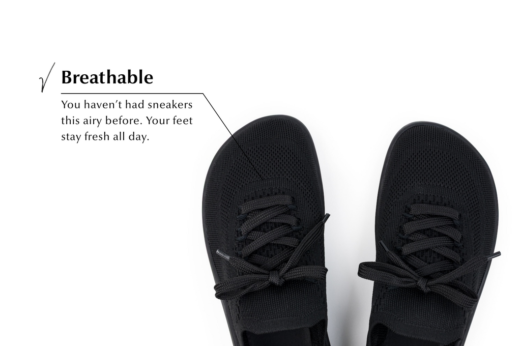 Comfort Knit Sneakers Softy Black