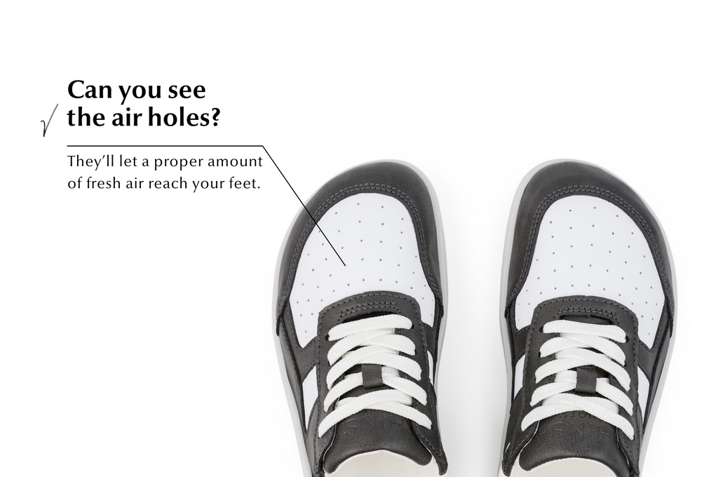 Barefoot Sneakers Yuva Grey & White