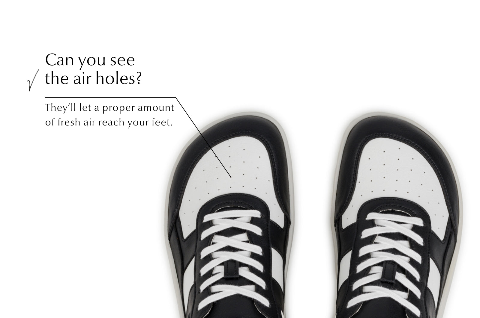Sneakers Yuva Comfort – Black & White