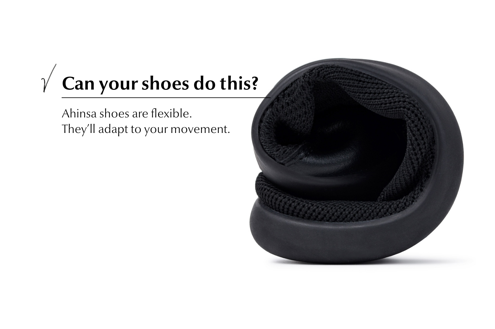Barefoot Knit Sneakers Softy Black
