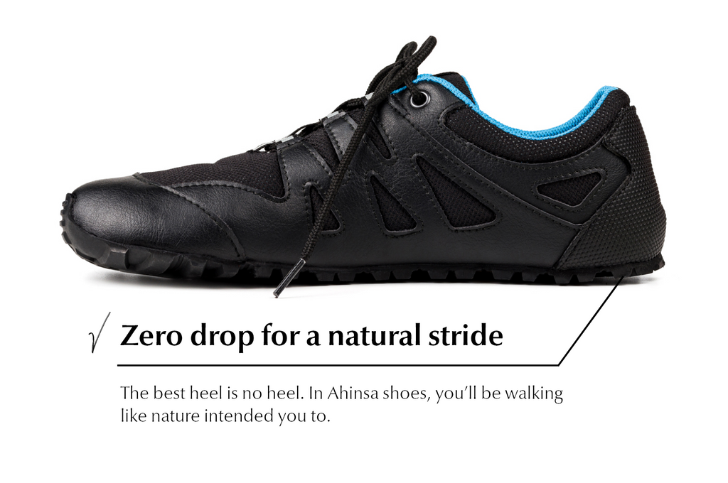 Chitra Trek&Trail barefoot blue-black sneakers