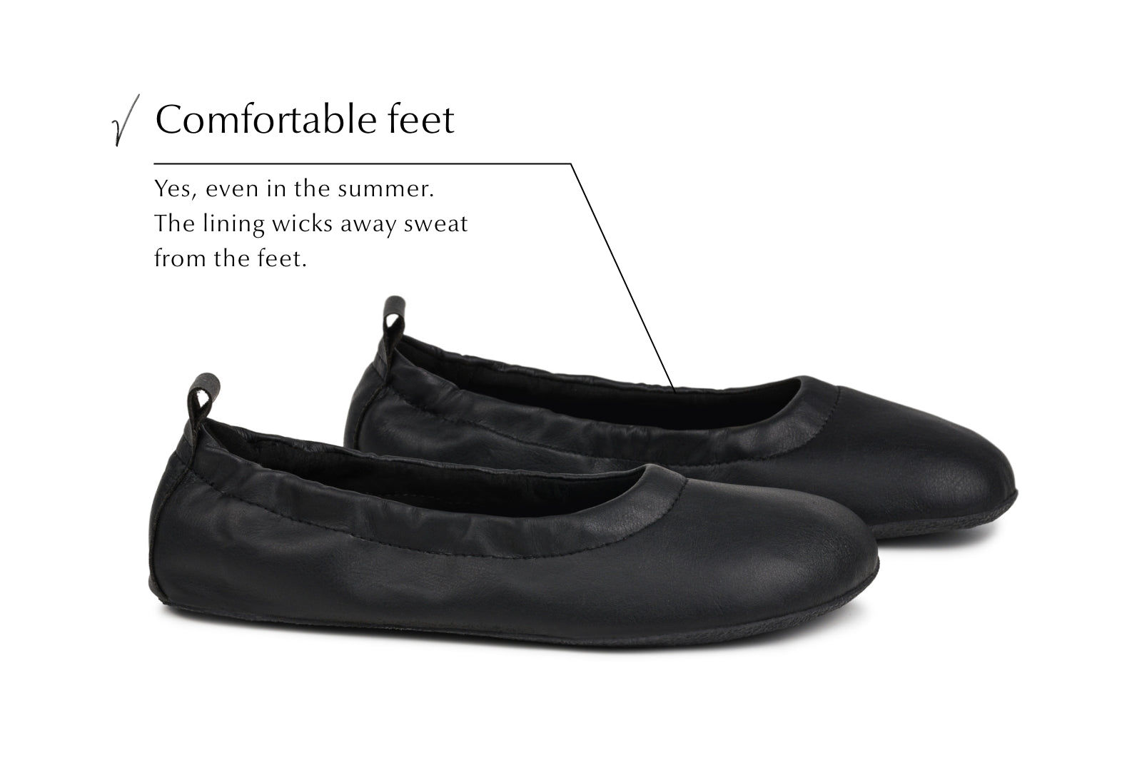 Barefoot dress shoes Chic Preciosa black