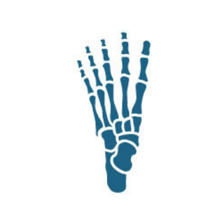Correct Toes Logo Foot Skeleton
