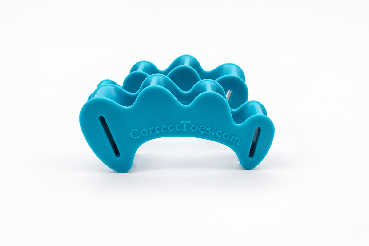 Correct Toes The Original - Toe Spacers for Bunion, Plantar Faciitis, Neuroma Invented by Dr Ray McClanahan