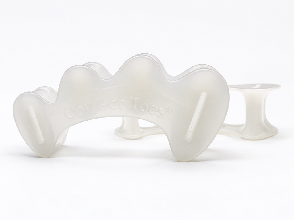 Correct Toes The Original - Toe Spacers for Bunion, Plantar Faciitis, Neuroma Invented by Dr Ray McClanahan