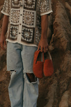 Barefoot Grounding Solace Slip-on Shoes / Terracotta