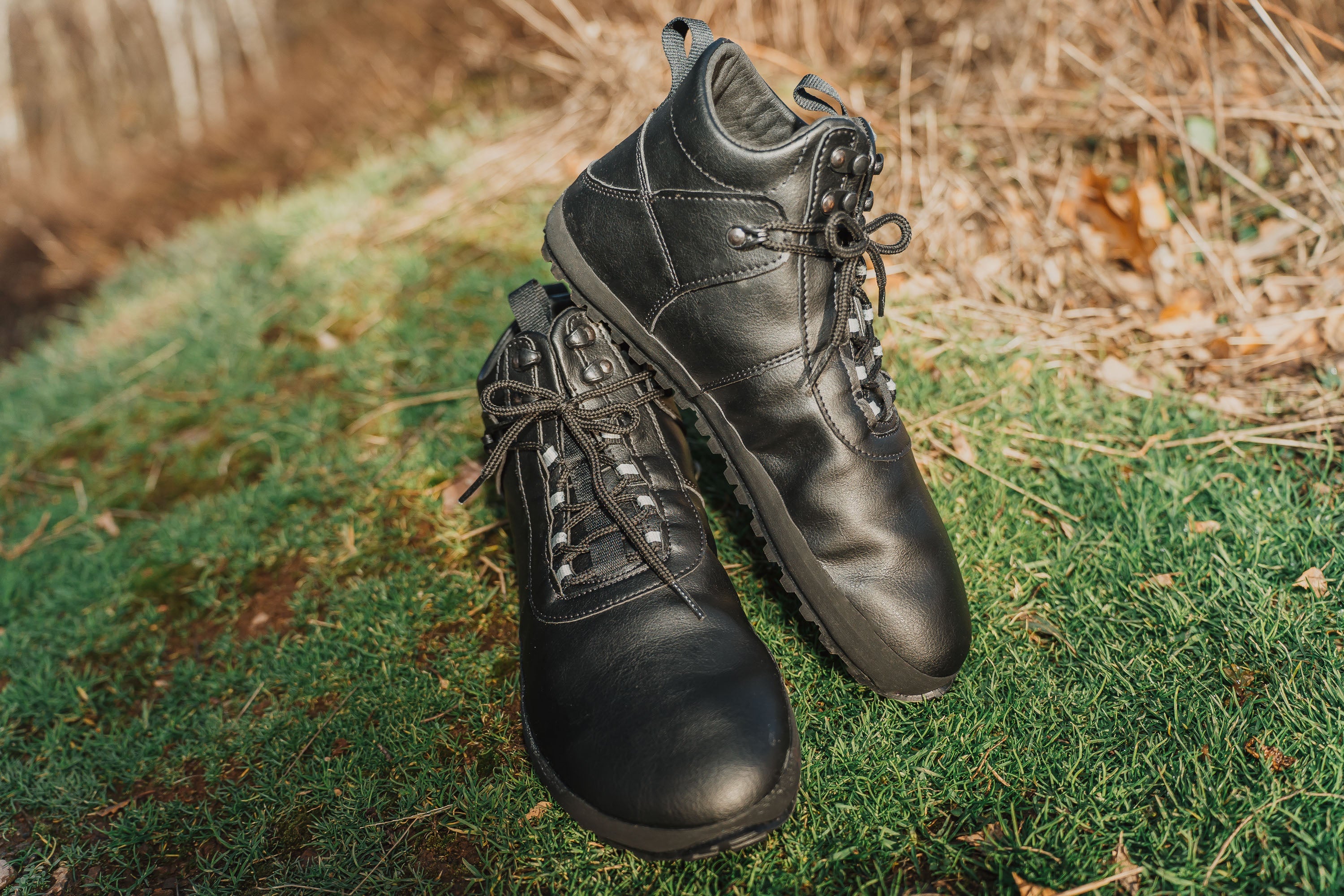 Hiker Comfort black ankle trekking boots