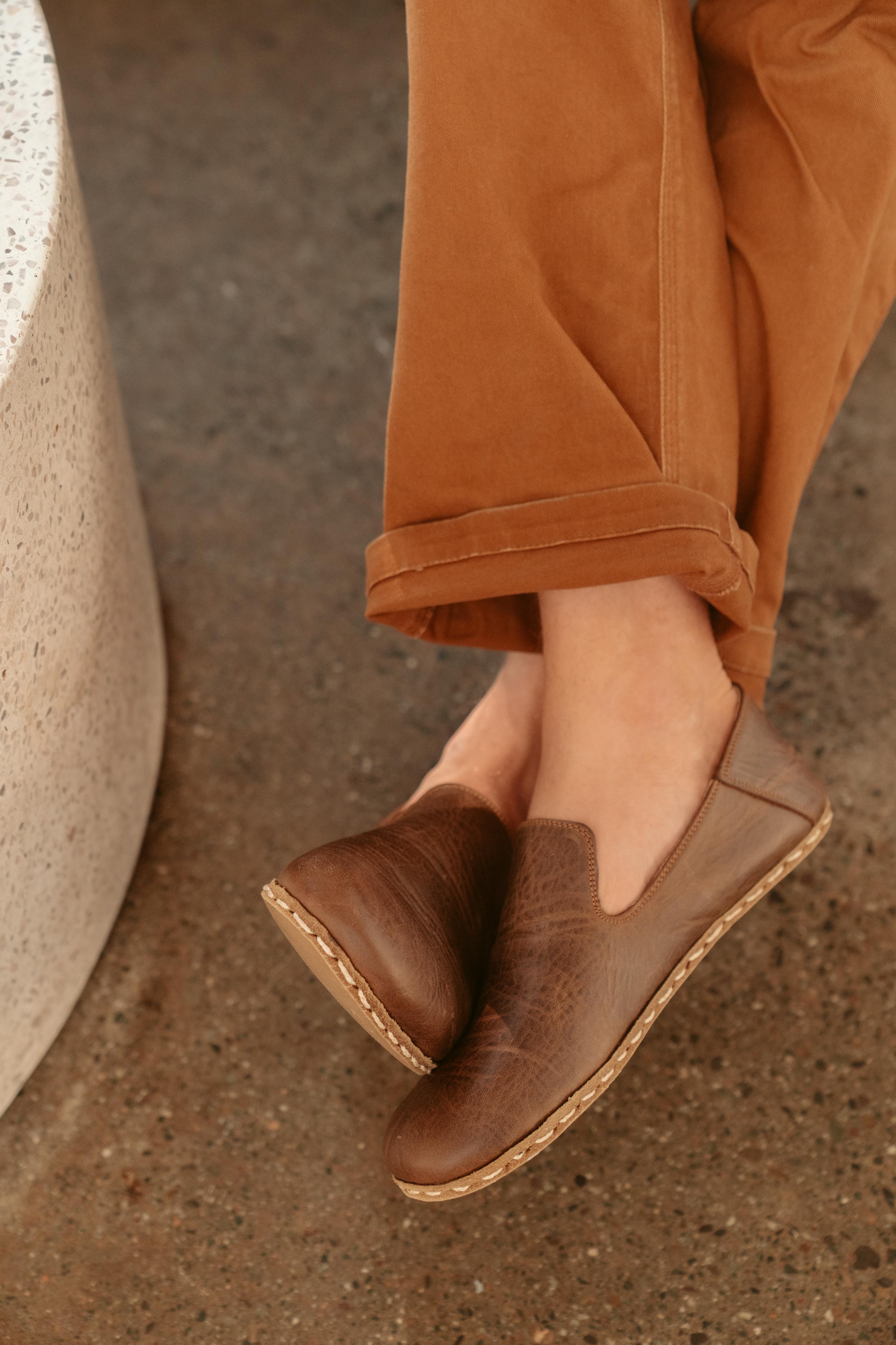 Barefoot Grounding Slip-on Shoes / Coffee