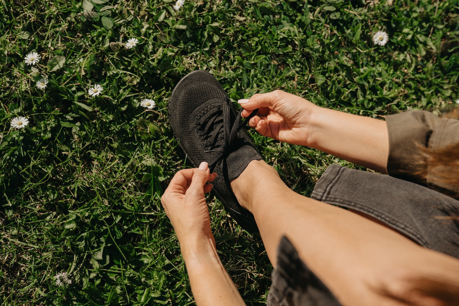 Comfort Knit Sneakers Softy Black