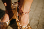 Barefoot dress shoes Chic rosegold