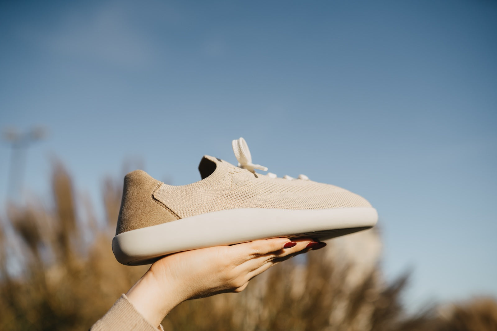 Comfort Knit Sneakers Softy Beige