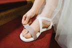 Comfort Sandals Hava Sparkle – White