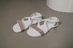 Barefoot Sandals Hava Sparkle – White