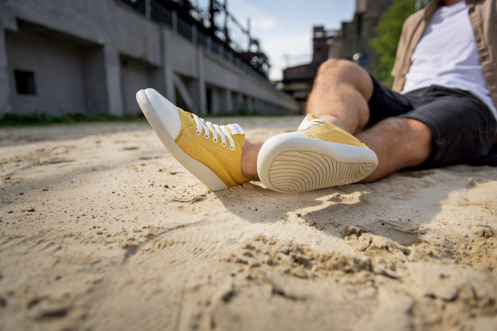 Comfort sneakers Street – Mustard Hemp