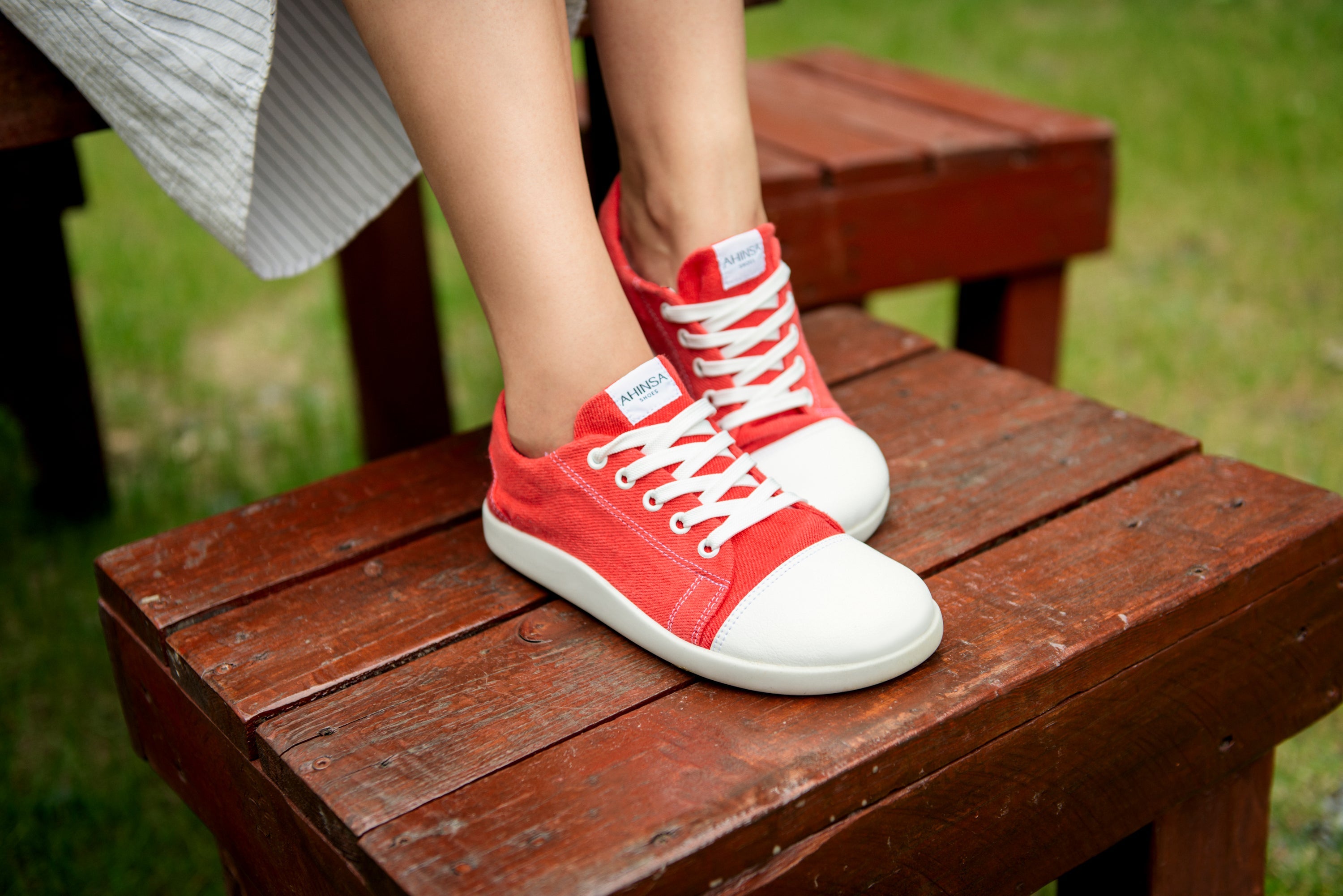 barefoot sneakers Street – Red Hemp