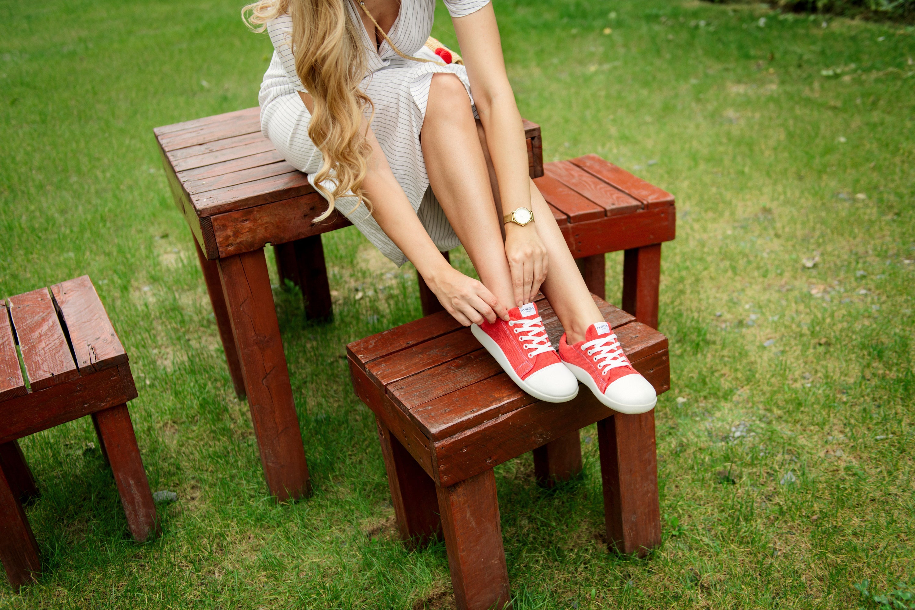 barefoot sneakers Street – Red Hemp