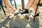 barefoot sneakers Street high-top – Black Hemp