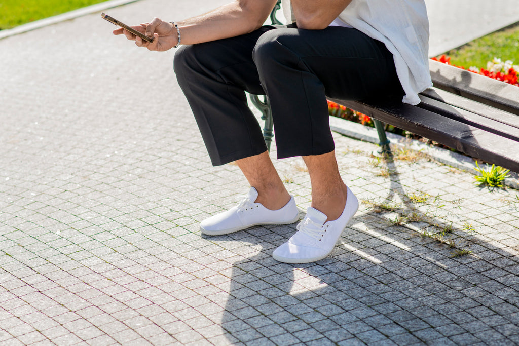 barefoot sneakers AirNet white