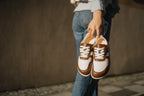 Yuva Comfort Sneakers Brown & White